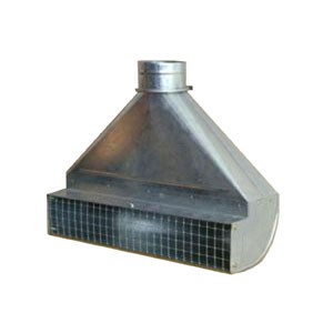 Absaughaube, rechteckig
