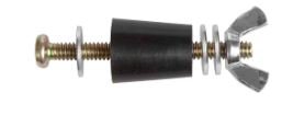 Nova Teknatool replacement rubber clamping bolt set for aluminum segment attachments
