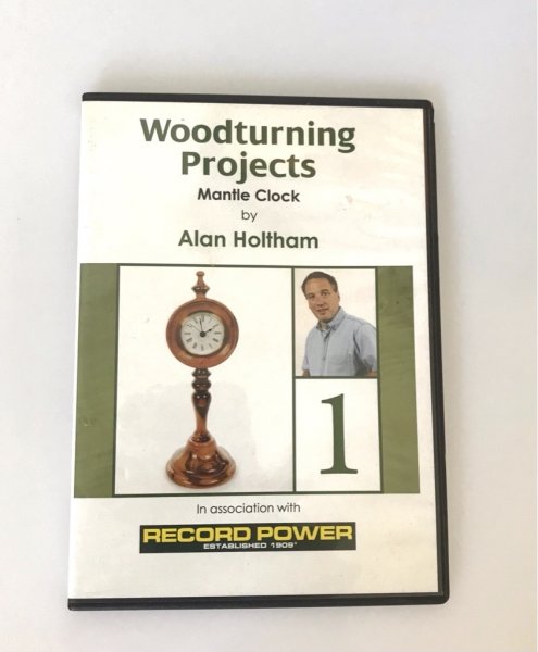 Woodturning Projects DVD - Kaminuhr mit Alan Holtham