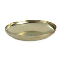 Tropfschale mit Mittelloch 4 mm, ohne Dorn