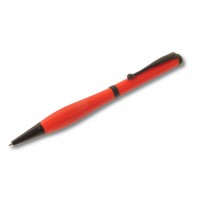 Kit Twist Ballpoint Pen 'Black Chrome with Ball Clip'