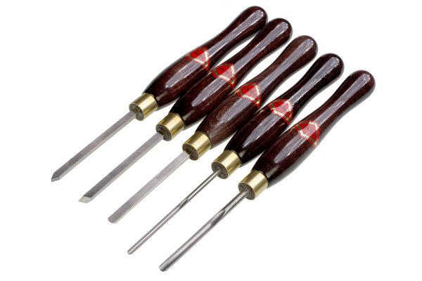 Set of miniature turning tools in case (Diamic)