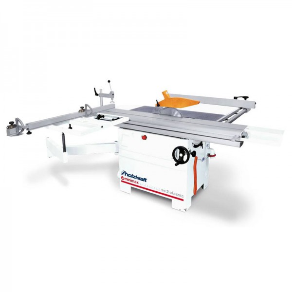 Sliding table saw with roller table SC2 classic