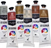 Jo Sonja's® Metallic Acryl Farben - verschiedene Farben je 75 ml