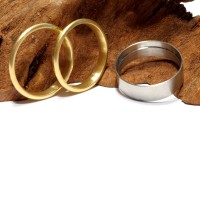 Finger Ring Kit Gold in 4 Widths