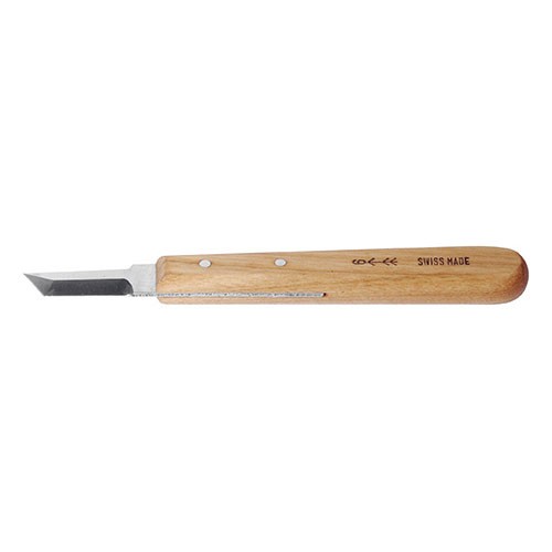 Schnitzmesser / Kerbschnittmesser, Pfeil, Schweiz, geschmiedet