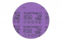 Blade disc Ø 150 775L velour velcro unperforated - grit size