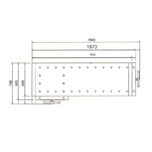 Mittlere Profi-Hobelbank Unterschrank mit